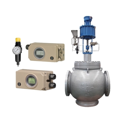 Valvola di controllo di tipo gabbia a bassa pressione a bassa temperatura Samson 955 Regulatore di filtro 3730 Posizionatore di valvola elettropneumatico