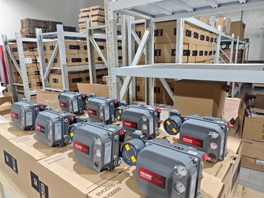 Fornitore in magazzino Emerson Fisher Valve Positioner Controller DVC6200SIS F HC OEM Cina Pneumatic Control Valve Factory Manufacturer