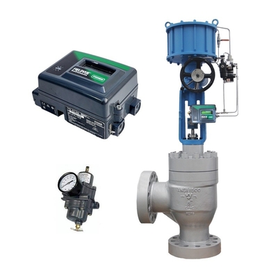 Valvola di controllo del flusso di stock Valvola pneumatica digitale Controller per valvole Fisher FIELDVUE DVC2000 DVC6200 Posizionatori per valvole