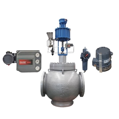 Valvola di controllo a bassa temperatura personalizzata Fisher 67DFR Regolatore di riduzione della pressione FIELDVUE DVC6200 Posizionatore digitale per valvole