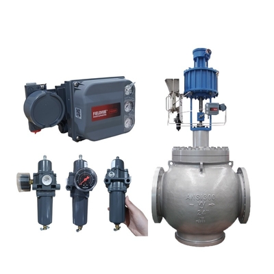 Valvola di controllo a bassa temperatura personalizzata Fisher 67DFR Regolatore di riduzione della pressione FIELDVUE DVC6200 Posizionatore digitale per valvole
