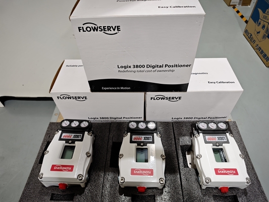 Posizionatori digitali industriali per valvole Flowserve Logix 3800 Valvola di controllo di regolazione dell'acqua di alimentazione ausiliaria per centrali elettriche