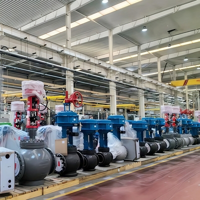 Posizionatori digitali industriali per valvole Flowserve Logix 3800 Valvola di controllo di regolazione dell'acqua di alimentazione ausiliaria per centrali elettriche