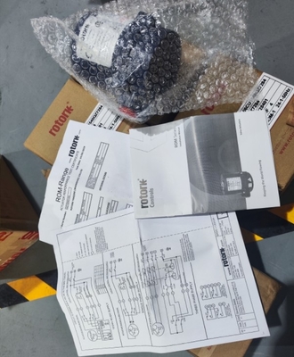 Valvola di controllo di marca cinese Valvola a sfera con attuatore di rotore ROM elettrico