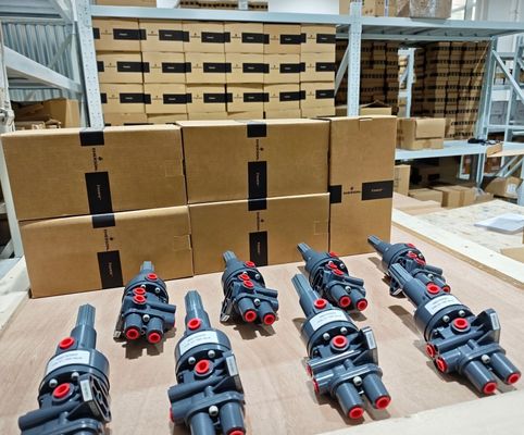 Valvola di controllo di marca cinese con posizionatore Fisher DVC6200, valvola di intercettazione Fisher 377, solenoide Solso SB, finecorsa