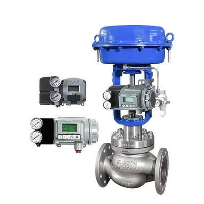 Fornitore di controllo fluidi Serie LN81 Cina Valvola di controllo pneumatica a sede singola Masoneilan SVI2 SVI3 Posizionatore digitale per valvole