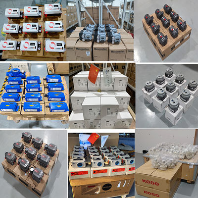 Valvola di controllo di marca cinese con posizionatore Fisher DVC6200, valvola di intercettazione Fisher 377, solenoide Solso SB, finecorsa