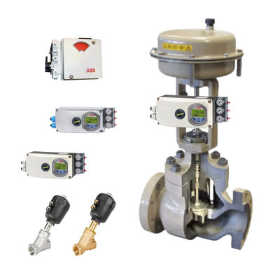 Valvole di controllo pneumatiche lisce e precise con numero di ingresso/uscita 256 a 220 V di tensione di funzionamento