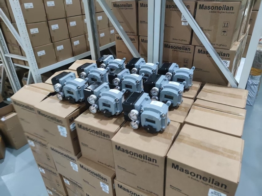 Cina Valvola di controllo del flusso pneumatico su misura Masoneilan SVI1000 Valve Positioner BR400 Booster Relay 78-40 Regulatore del filtro d'aria