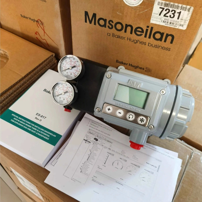 Cina Valvola di controllo del flusso pneumatico su misura Masoneilan SVI1000 Valve Positioner BR400 Booster Relay 78-40 Regulatore del filtro d'aria