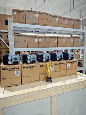 Cina Valvola di controllo del flusso pneumatico su misura Masoneilan SVI1000 Valve Positioner BR400 Booster Relay 78-40 Regulatore del filtro d'aria