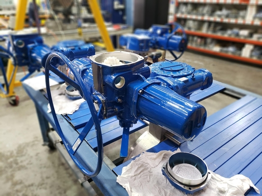 Attuatore elettrico per valvole Flowserve Limitorque MX QX Series Personalizzato Cina Controllo flusso valvole industriali multi-giro e quarto di giro