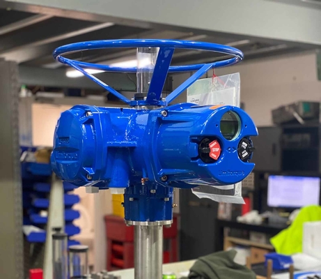 Skid personalizzato per valvole di pressione cinesi, attuatore elettrico per valvole Limitorque MX QX, prezzo in vendita per valvola di controllo del flusso elettrico
