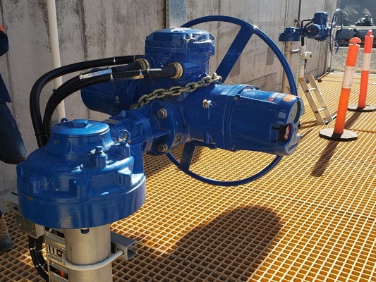 Fabbrica cinese di valvole elettriche per il controllo del flusso ad aria compressa, personalizzate, Flowserve Limitoque MX QX, attuatore elettrico intelligente per valvole