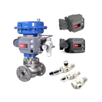 Valvole di controllo cinesi Valvola a sfera con DVC6200 HC PD AD Fisher Valve Positioner SMC AW30 Regulatore di filtro con scorta