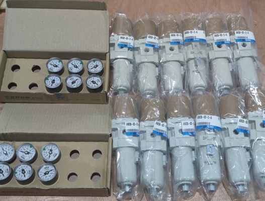 Valvole di controllo cinesi Valvola a sfera con DVC6200 HC PD AD Fisher Valve Positioner SMC AW30 Regulatore di filtro con scorta