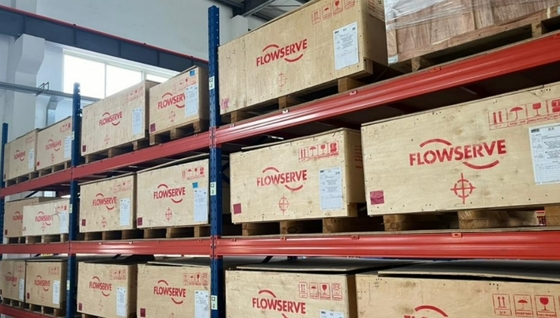 Valvole di controllo angolari per acque grigie cinesi con posizionatore digitale pneumatico Logix 3200 MD Flowserver USA