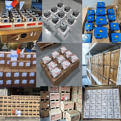 Samson Pneumatic Smart Positioner 3730-31001 con l'elettrovalvola a solenoide della valvola a farfalla e di Asco