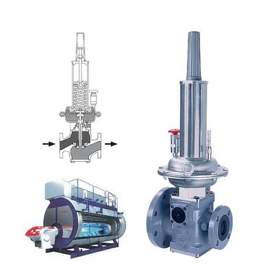 Emerson Fisher LS200 regolatore di pressione a gas naturale industriale