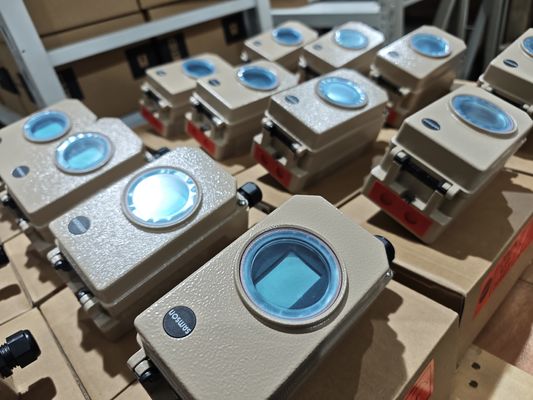 Valvola a sfera pneumatica di controllo cinese con posizionatore valvole Samson 3730 3731 e elettrovalvola 3963