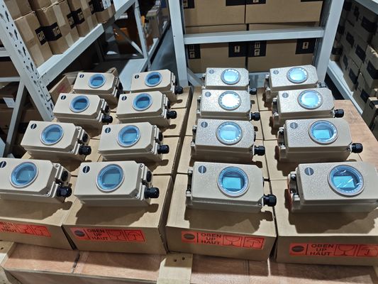 Valvola a sfera pneumatica cinese con posizionatore valvole Samson 3730 3731 e elettrovalvola 3963 con stock