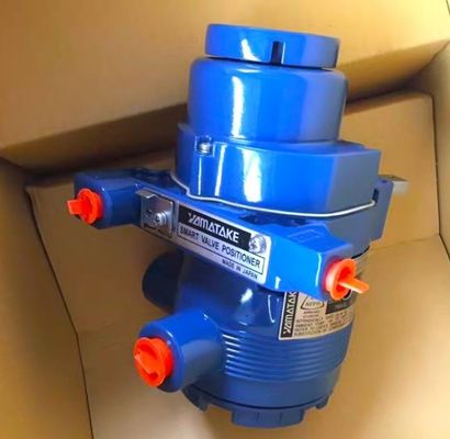Valvola di regolazione con il posizionatore astuto pneumatico Avp100 della valvola di Azbil e dell'azionatore