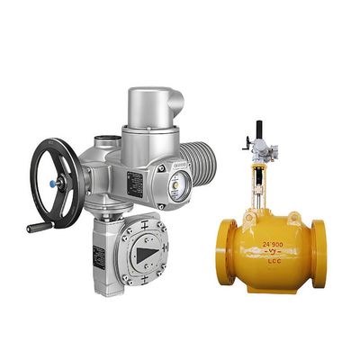 Valvola di flusso assiale elettrica in acciaio inossidabile