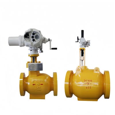 Valvola di flusso assiale elettrica in acciaio inossidabile