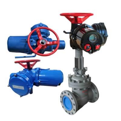 Attuatore per valvola a saracinesca elettrica intelligente industriale Peckwomy Serie PWMON, comando automatico