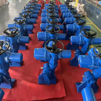 Attuatore per valvola a saracinesca elettrica intelligente industriale Peckwomy Serie PWMON, comando automatico