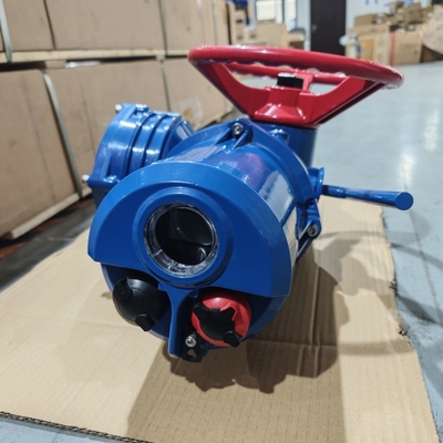 Attuatore per valvola a saracinesca elettrica intelligente industriale Peckwomy Serie PWMON, comando automatico