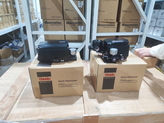 Valvole a sfera pneumatiche con posizionatore intelligente Smart Tissin TS800/TS805 Series originale coreano e filtro regolatore SMC AW20