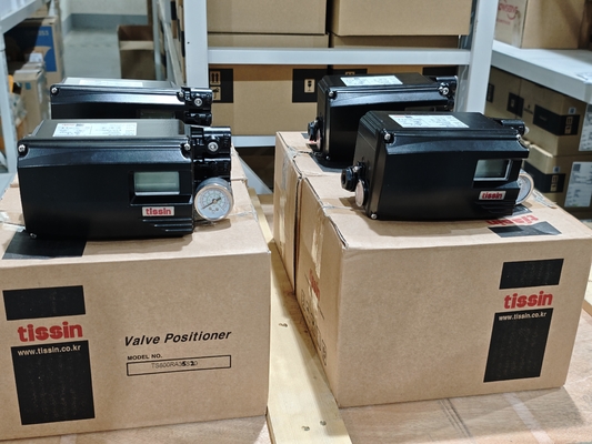 Valvole a sfera con posizionatore elettro-pneumatico Tissin TS600 originale con interruttore di limite e regolatore di filtro IMI NORGREN B64G