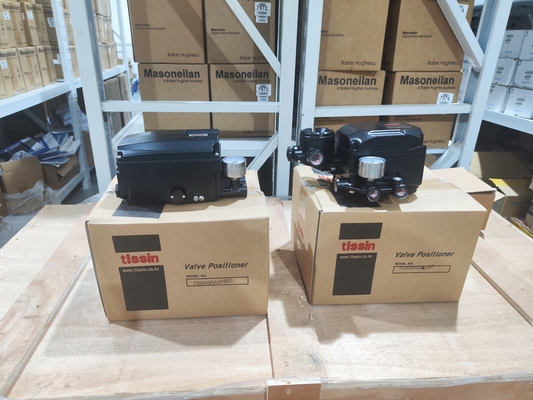 Valvole a sfera con posizionatore elettro-pneumatico Tissin TS600 originale con interruttore di limite e regolatore di filtro IMI NORGREN B64G