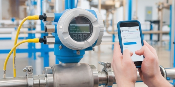 Endress+Hauser Nuovo Originale E+H Proline Prowirl F 200 7F2B 7F2C Misuratore di portata a vortice