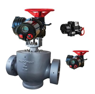 Valvola di controllo elettrica Peckmony PWMON per il trattamento dell'acqua e del petrolio e del gas