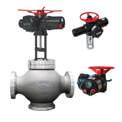 Valvola di controllo elettrica Peckmony PWMON per il trattamento dell'acqua e del petrolio e del gas