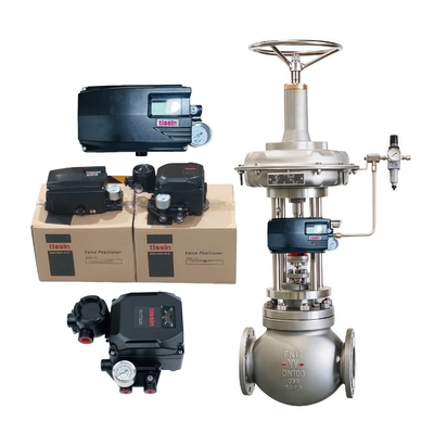 Fornitore di magazzino Tissin TS800 TS805 Smart Intelligent Valve Positioner 4-20mA Controllo Valvola di controllo pneumatica personalizzata