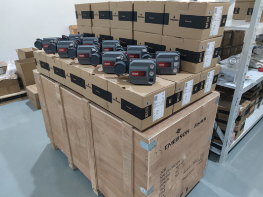 Posizionatore Fisher DVC6200 DVC6200PD, ad azione singola o doppia, con valvola di controllo cinese, alta precisione per il controllo di processo