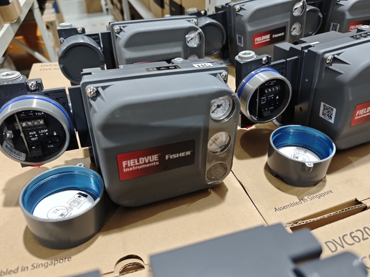 Valvola solenoide Emerson ASCO con Fisher DVC6200 doppia azione con feedback Controller valvola digitale posizionatore con valvola di controllo cinese