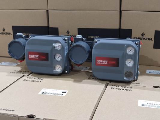 Emerson Fisher DVC6200 AD PD originale a doppia azione singola con posizionatore di valvola di feedback