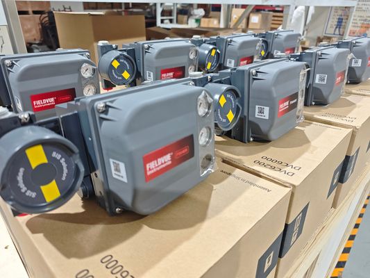 Emerson Fisher DVC6200 AD PD originale a doppia azione singola con posizionatore di valvola di feedback