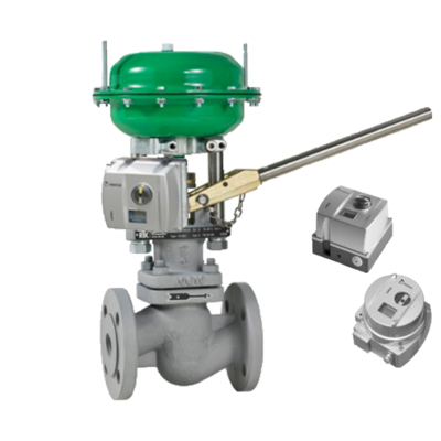 Accurato e durevole nuovo controllore intelligente per valvole, serie NELES Positioner ND9000, e valvola a sfera con controllo pneumatico