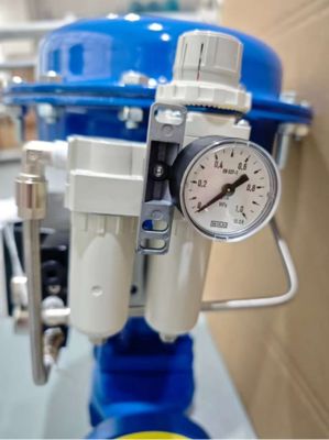 Valvola di controllo pneumatica IP66 2.5 DN per attuatori lineari