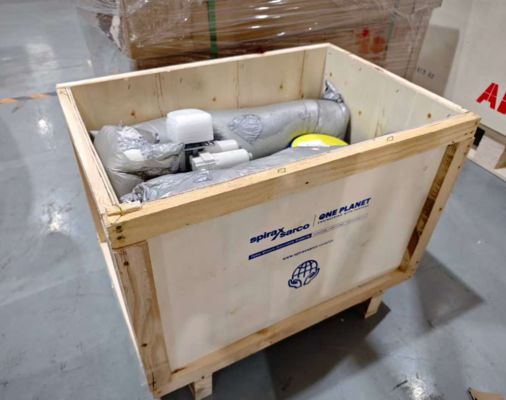 Valvola di controllo pneumatica IP66 2.5 DN per attuatori lineari