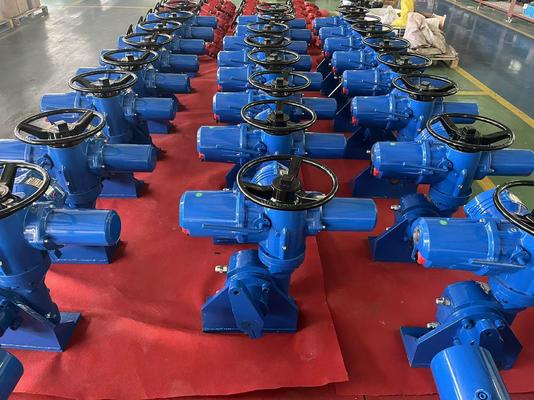 Attuatore elettrico Peckwomy con protocollo HART 30 ‰ 3000 Nm coppia