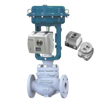 Facile installazione e configurazione del posizionatore valvole NELES Valmet serie ND9000/7000 e valvola di controllo pneumatica