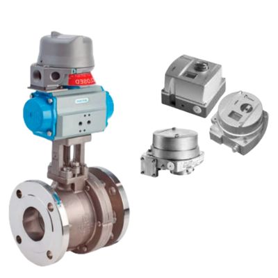 Valvo a sfera di controllo pneumatico e regolatore di valvole NELES Valmet Positioner serie ND9000/7000 di design affidabile e robusto