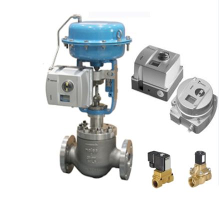 Valvo a sfera di controllo pneumatico e regolatore di valvole NELES Valmet Positioner serie ND9000/7000 di design affidabile e robusto