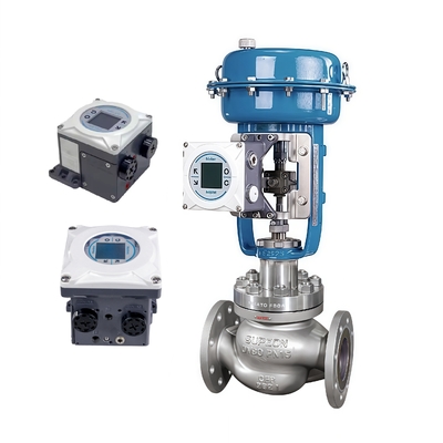 Attuatore pneumatico a membrana Valmet Serie VD con controllore NDX